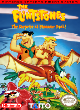 Flintstones, The - The Surprise at Dinosaur Peak (Europe) box art